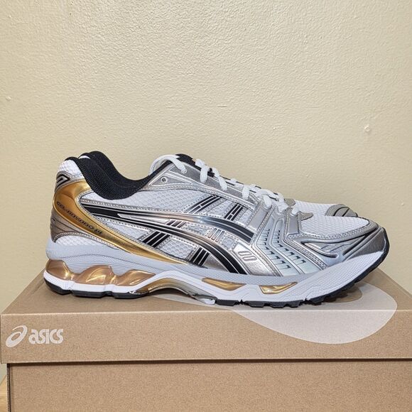 ASICS Gel-Kayano 14 White Pure Gold 1201A019-102 Men\'s Size 12 main image 6